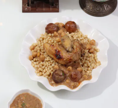 Moghrabiya Chicken